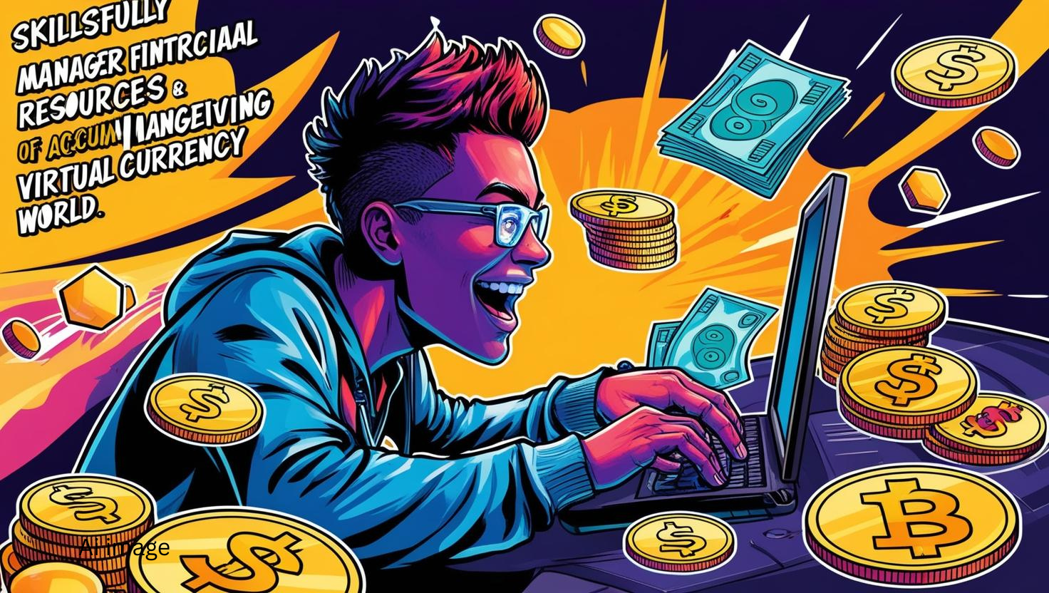 online gamer making money