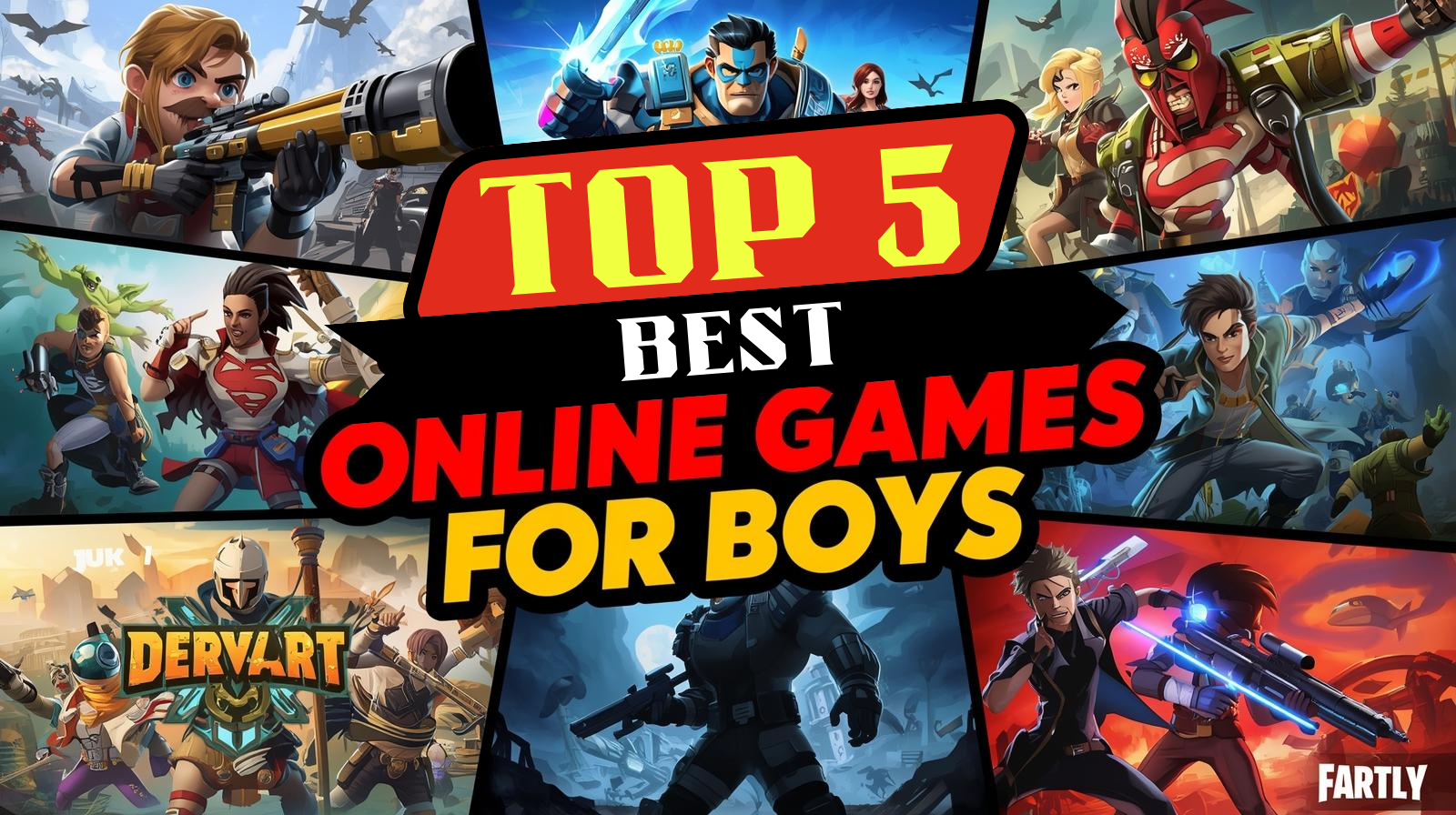 -لڑکوں کے 5 پسندیدہ ترین آن لائن گیمز Fortnite, PUBG, Free fire, Minecraft, League of legends