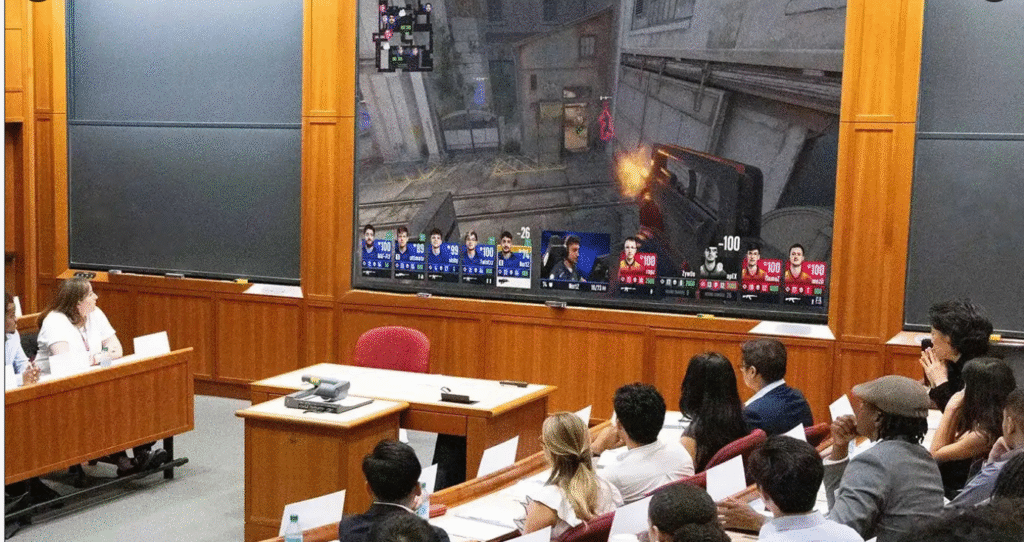 Esports: A new Rising Career & job opportunity screenshot of gaming classroom from Team liquid