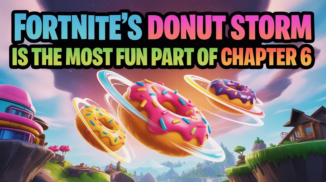 Fortnite’s Donut Storm is the Most Fun Part of Chapter 6