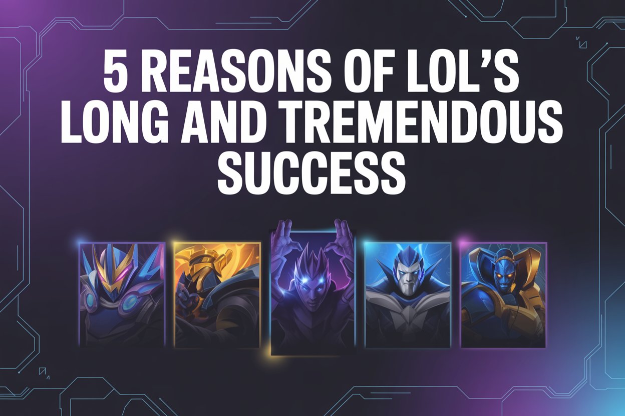 5 reasons of LOL's popularity image