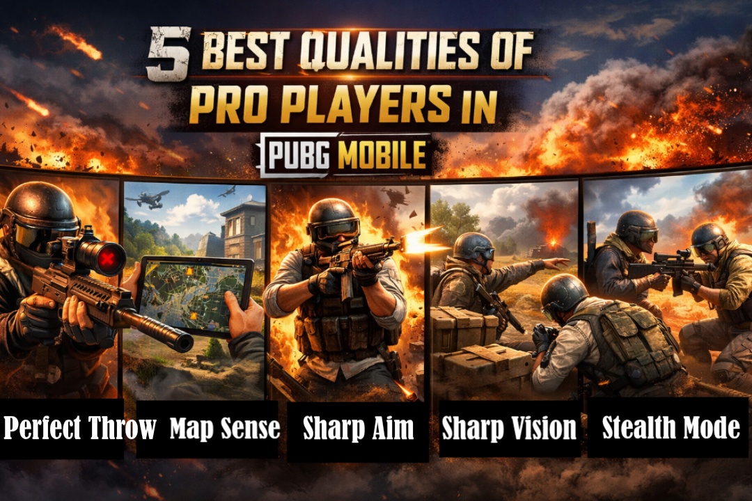 5 qualities of pro players in PUBGM