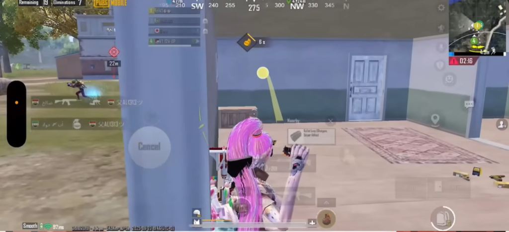 5 Amazing Skills to Dominate PUBG Like a Pro A PUBG Mobile tournament gameplay highlight screenshot from professional esports player Falak during an Ultimate Royale match.