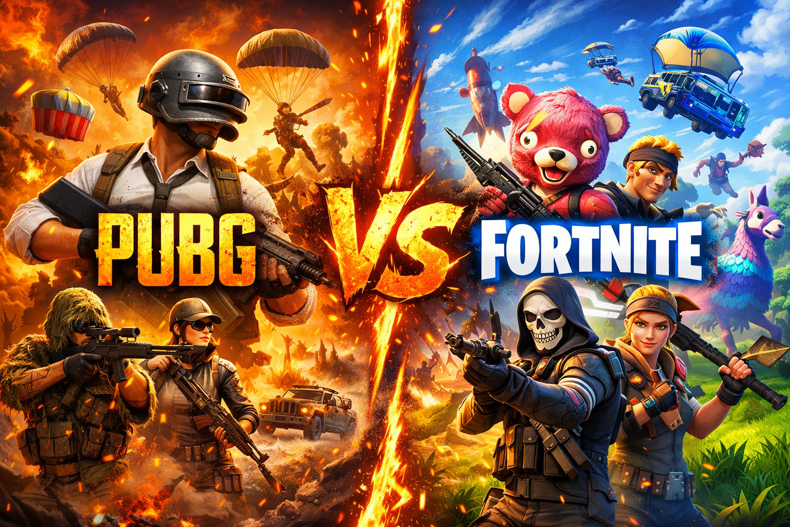 Fortnite is better than PUBG? PUBG vs Fortnite feature image