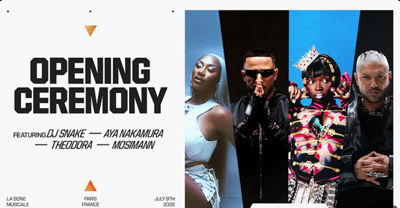 Esports World Cup 2026 opening ceremony fails to impress Official promotional poster for the Esports World Cup 2026 Opening Ceremony featuring DJ Snake and Aya Nakamura.